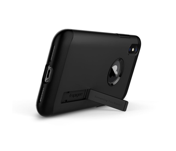 Etui Slim Armor do iPhone X czarne - 390455 - zdjęcie 5